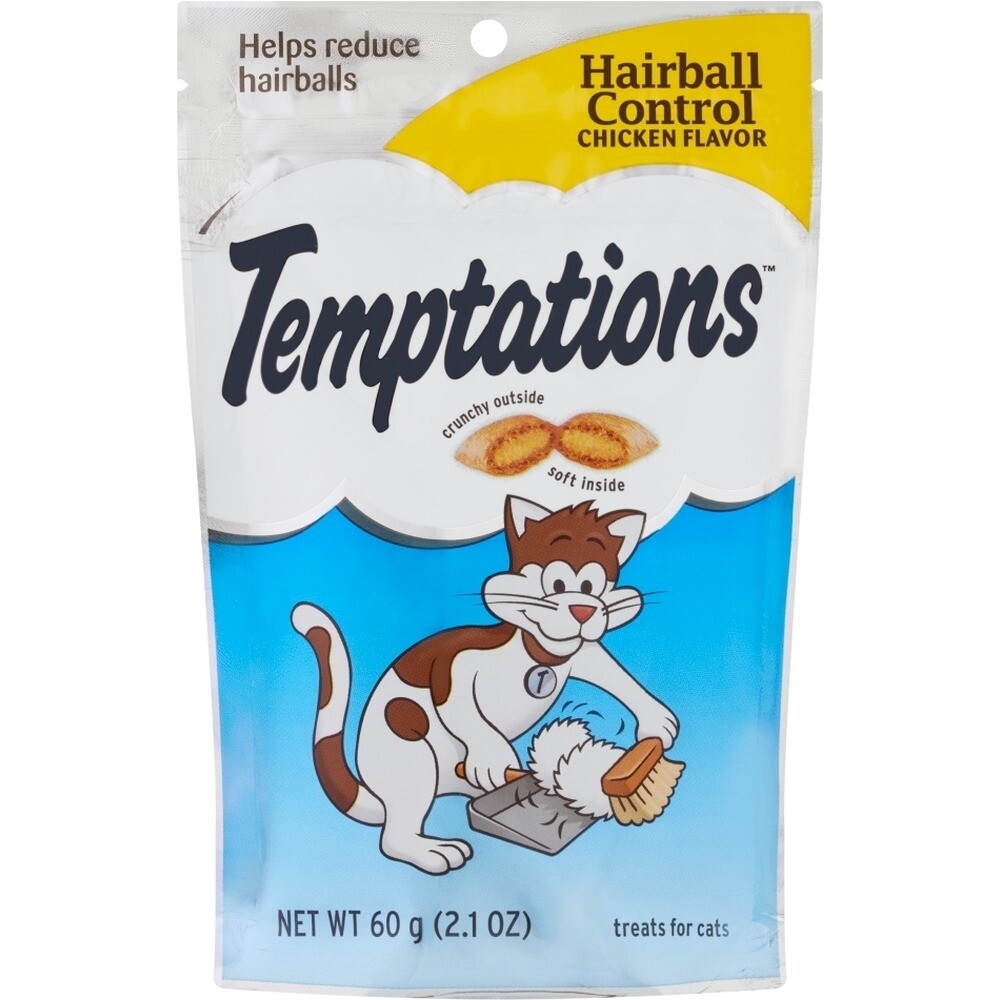 Cat treats to help with hairballs hotsell